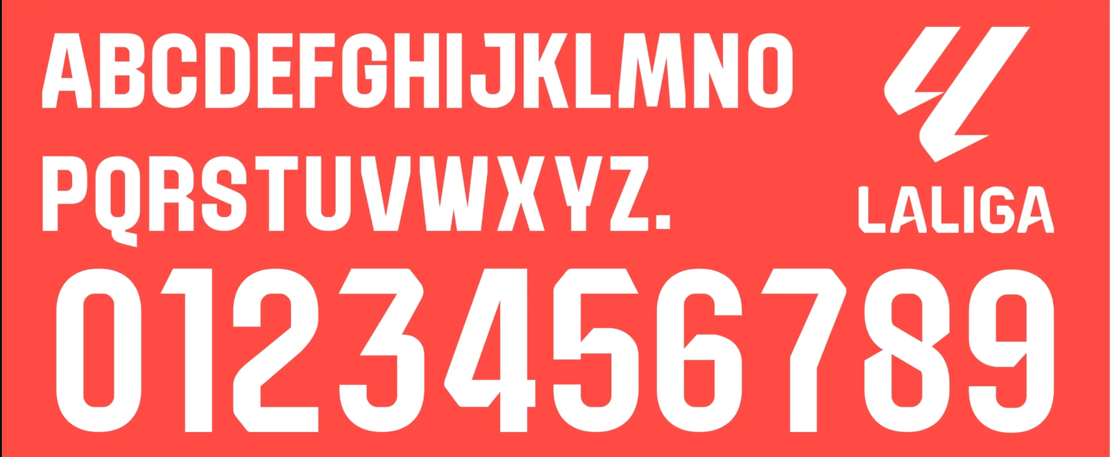 Fonte La Liga Oficial (2017-2022) – Download TTF da Tipografia Padronizada