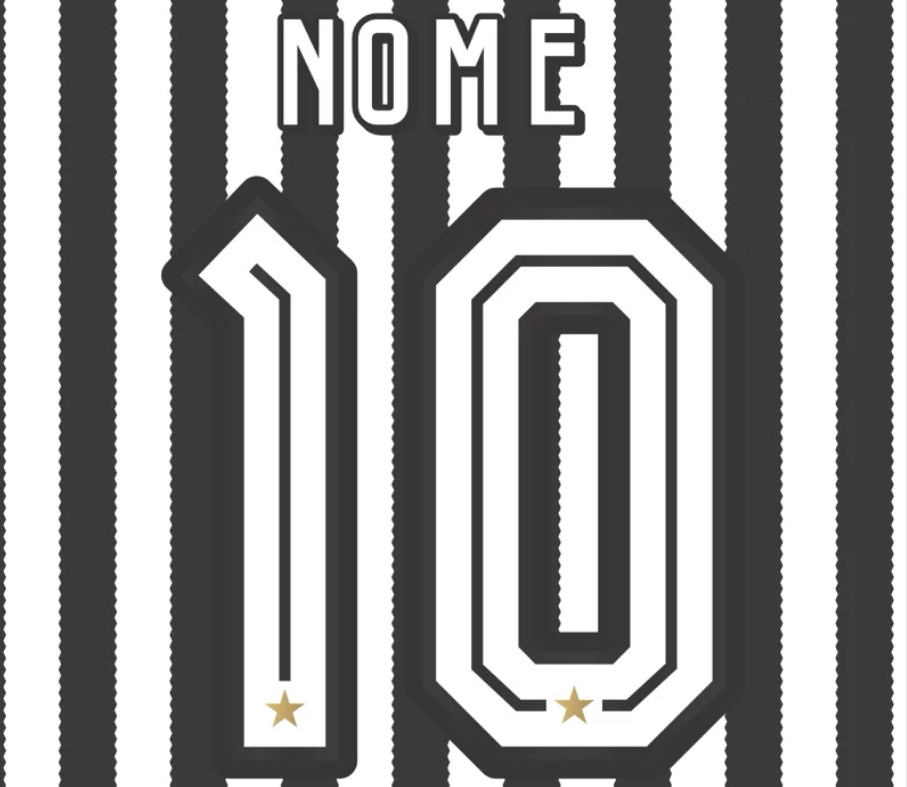 Fonte Botafogo 2024-2025 Away: Baixe Agora a Fonte do Uniforme Reserva .TTF