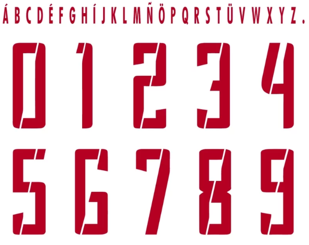 Fonte Red Bull Bragantino 2024-2025: Download Grátis (.TTF) da Tipografia do Massa Bruta