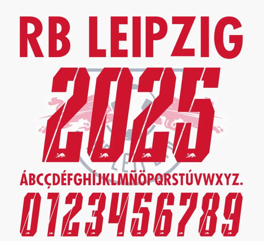 Fonte RB Leipzig 2025/26 (Puma) – Download TTF & Vetor Oficial