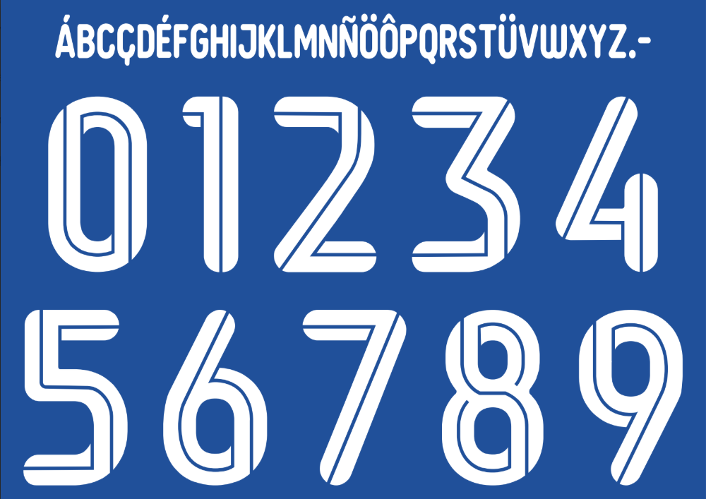 Fonte Huachipato 2026 – Baixe a Tipografia do Uniforme