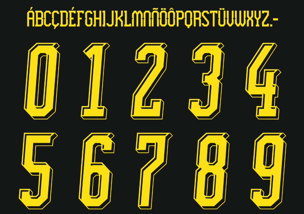 Fonte Peñarol 2026-27 – Baixe a Tipografia da Puma para o Manto Carbonero