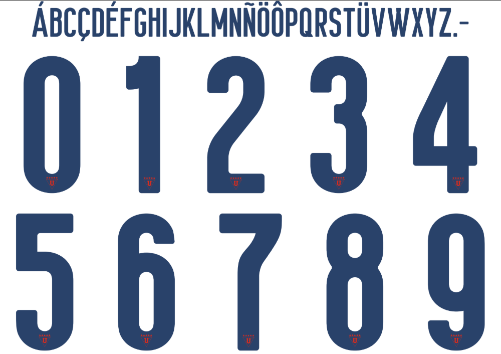 Fonte Liga Deportiva Universitaria 2026-27 – Baixe a Tipografia Oficial da LDU